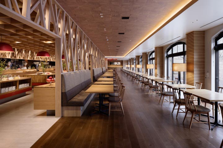 原木日式餐廳裝修設(shè)計-第4張圖片-上海古都建筑設(shè)計集團 原木日式餐廳裝修設(shè)計-第4張圖片-上海古都建筑設(shè)計集團