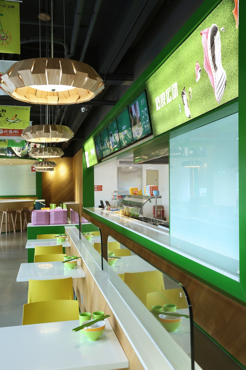 青春大學(xué)食堂裝修設(shè)計(jì)-第5張圖片-上海古都建筑設(shè)計(jì)集團(tuán) 青春大學(xué)食堂裝修設(shè)計(jì)-第5張圖片-上海古都建筑設(shè)計(jì)集團(tuán)